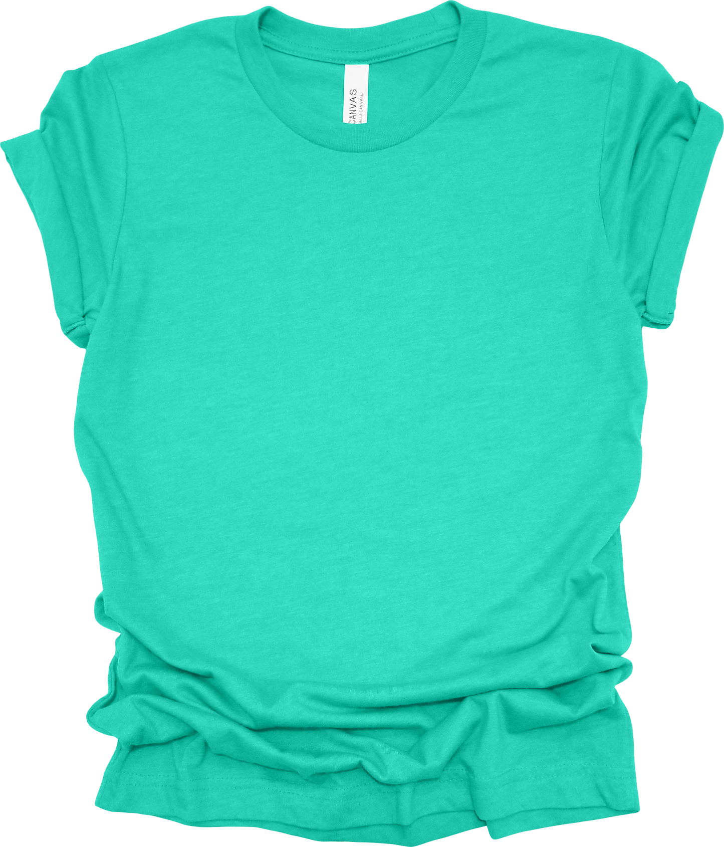 Adult Blank T-Shirt: Bella Canvas CVC Mid Weight Heathers