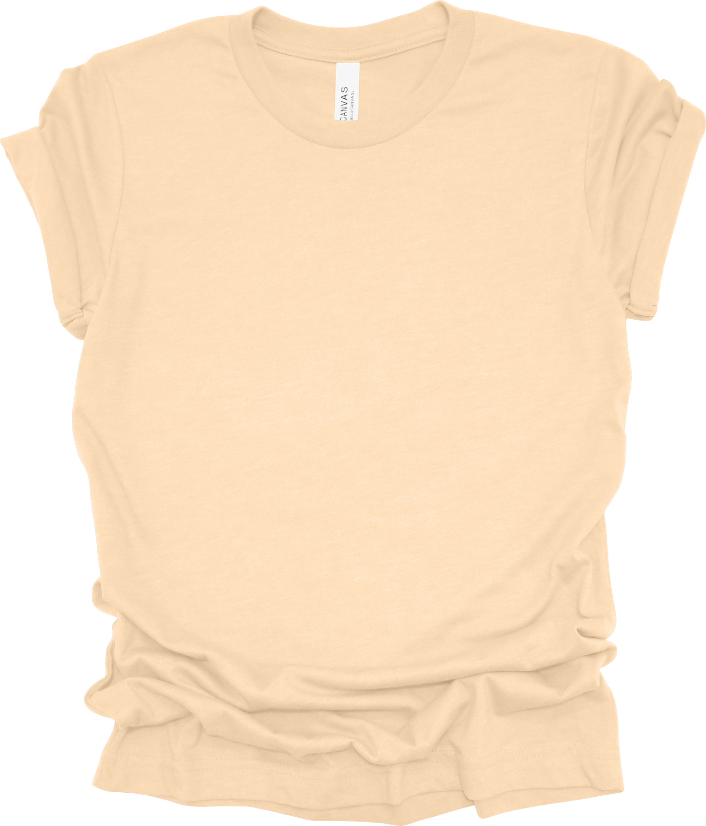 Adult Blank T-Shirt: Bella Canvas CVC Mid Weight Heathers