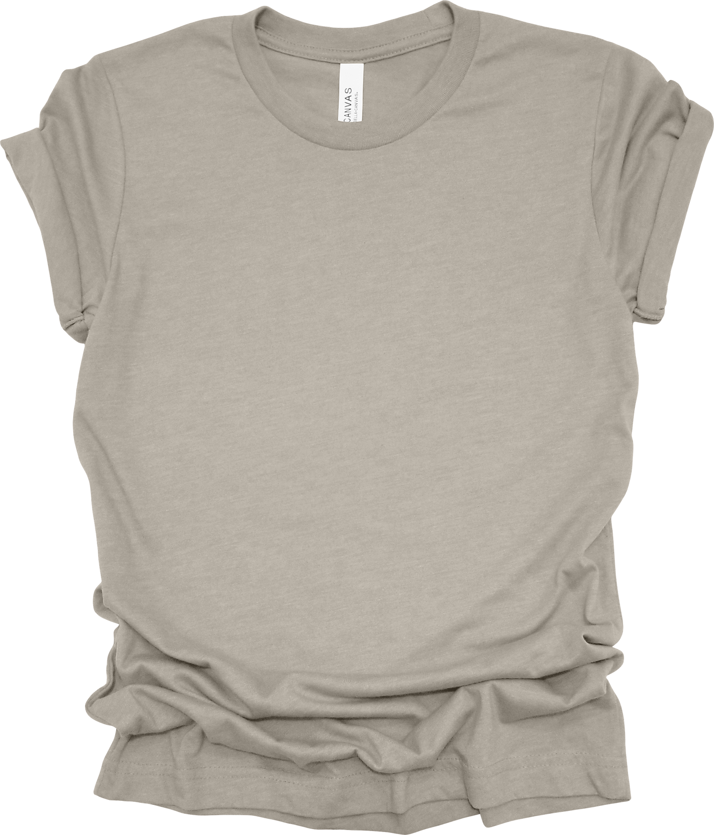 Adult Blank T-Shirt: Bella Canvas CVC Mid Weight Heathers