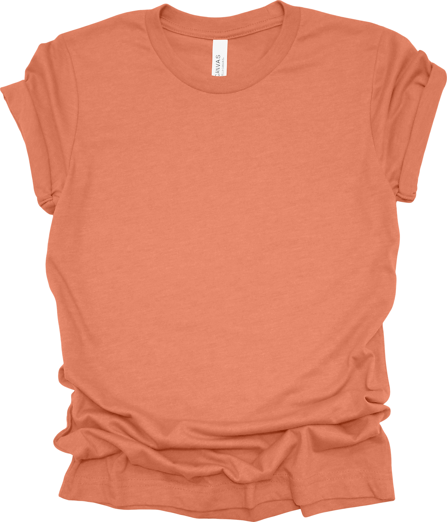 Adult Blank T-Shirt: Bella Canvas CVC Mid Weight Heathers