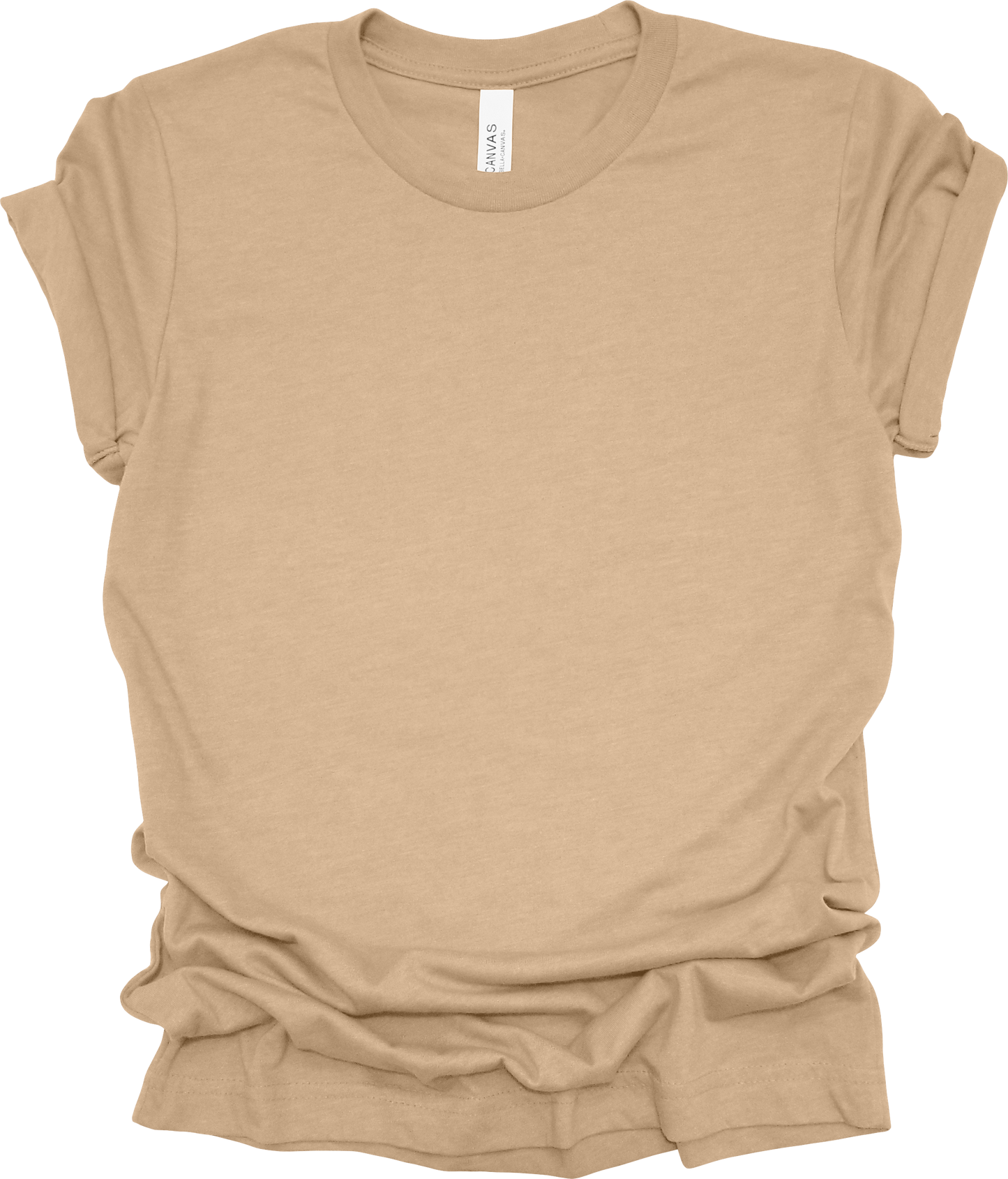 Adult Blank T-Shirt: Bella Canvas CVC Mid Weight Heathers