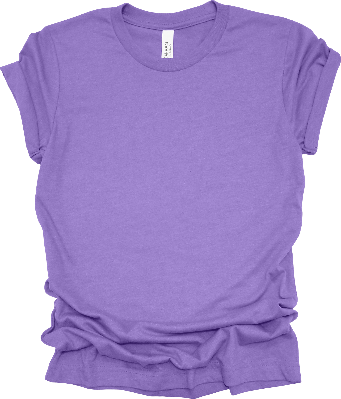 Adult Blank T-Shirt: Bella Canvas CVC Mid Weight Heathers