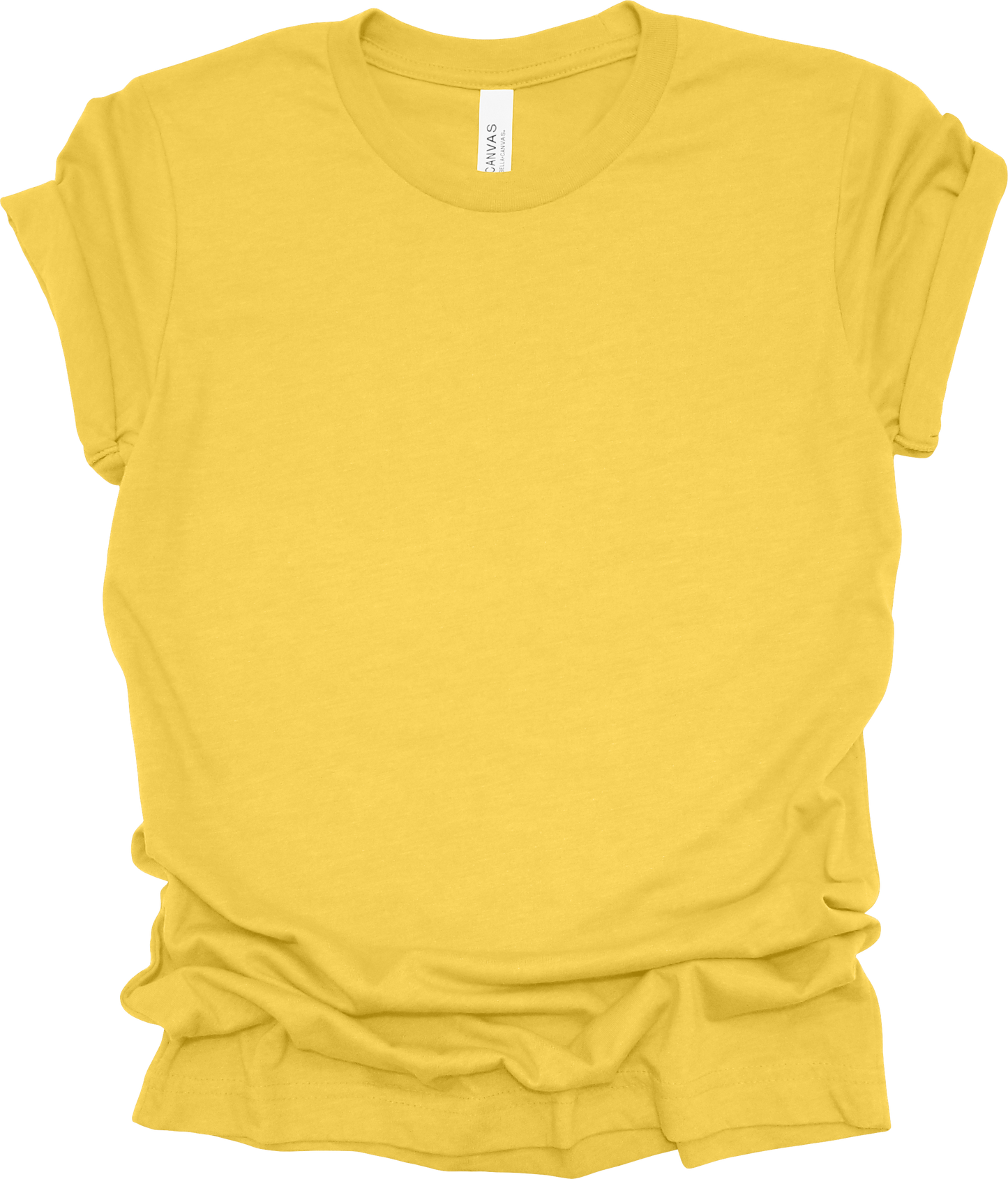 Adult Blank T-Shirt: Bella Canvas CVC Mid Weight Heathers
