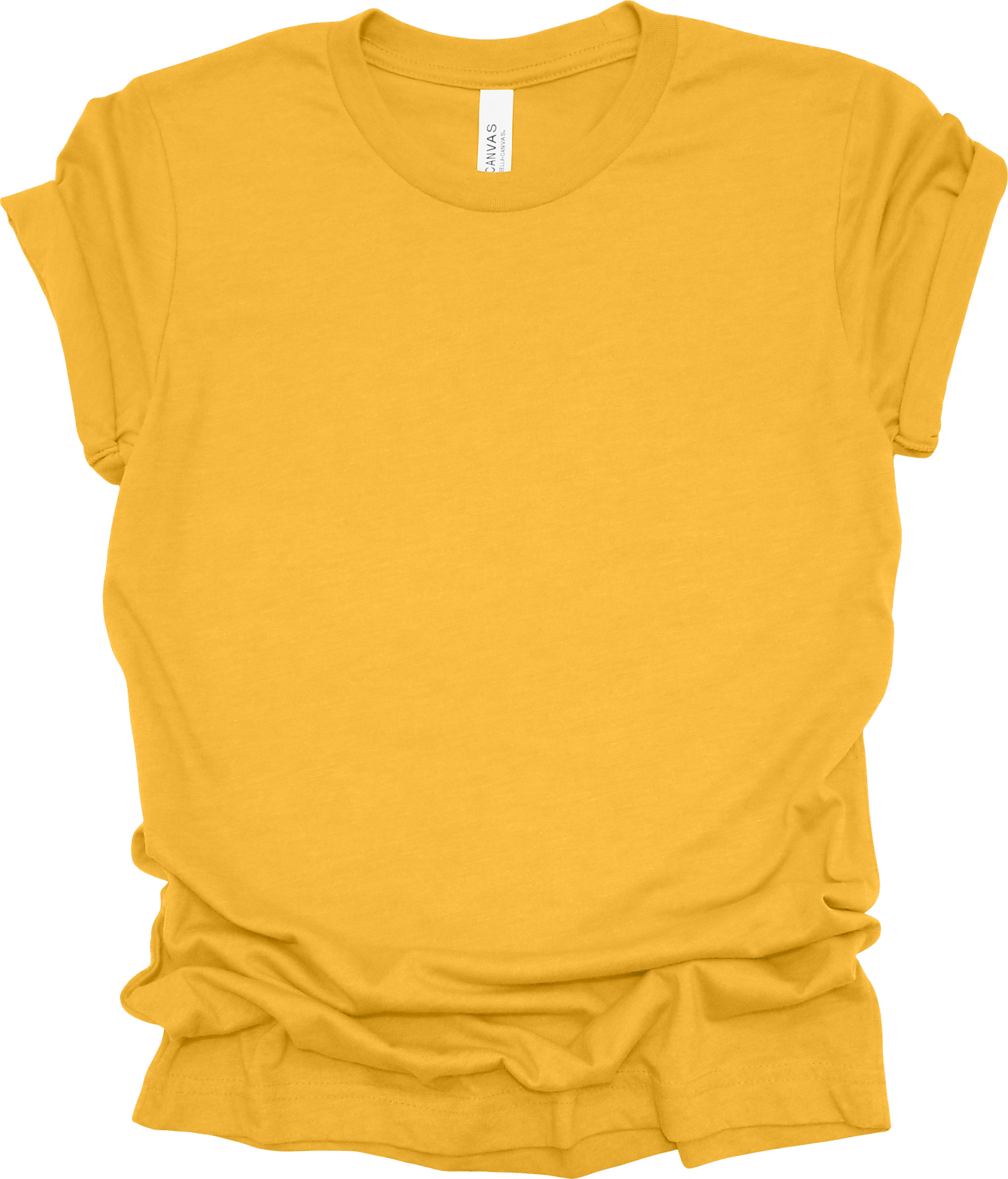Adult Blank T-Shirt: Bella Canvas CVC Mid Weight Heathers