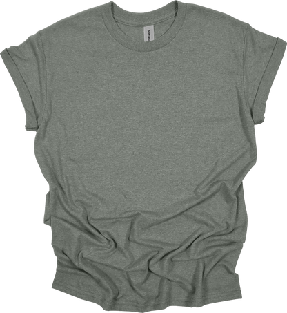 Adult Blank T-Shirt: Gildan Dry Blend