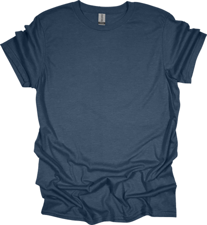Adult Blank T-Shirt: Gildan Dry Blend