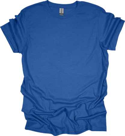 Adult Blank T-Shirt: Gildan Dry Blend