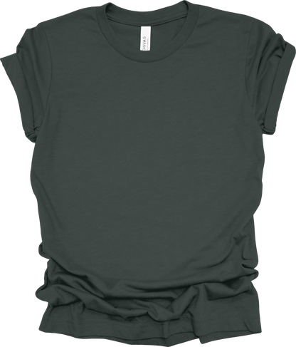Adult Blank T-Shirt: Bella Canvas Jersey