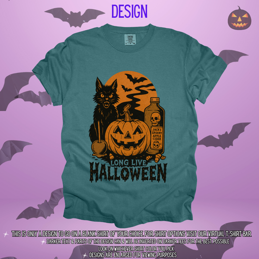 Long Live Halloween Design