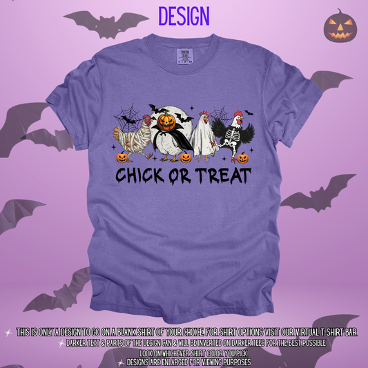 Chick or Treat Design