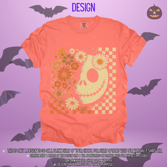 Floral Alternative Skull Design