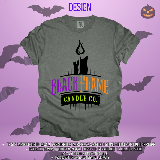 Black Flame Candle Co. Design