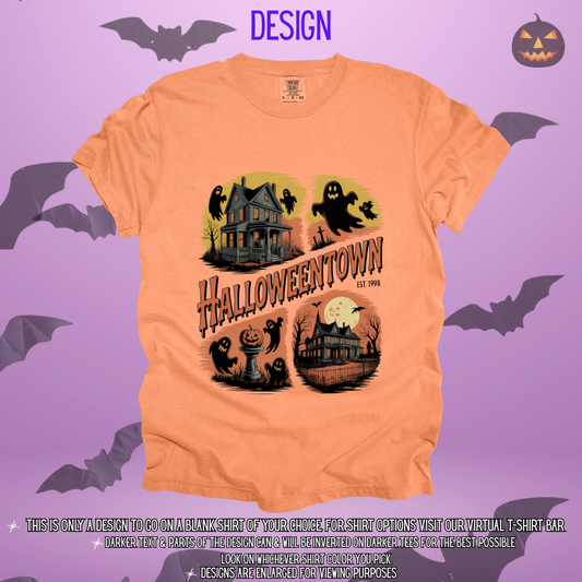 Town of Halloween Design
