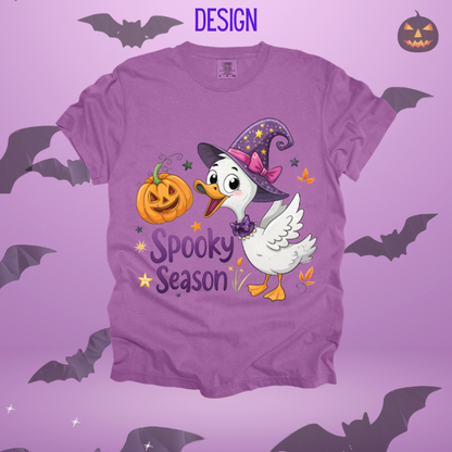 Spooky Season Goose Design