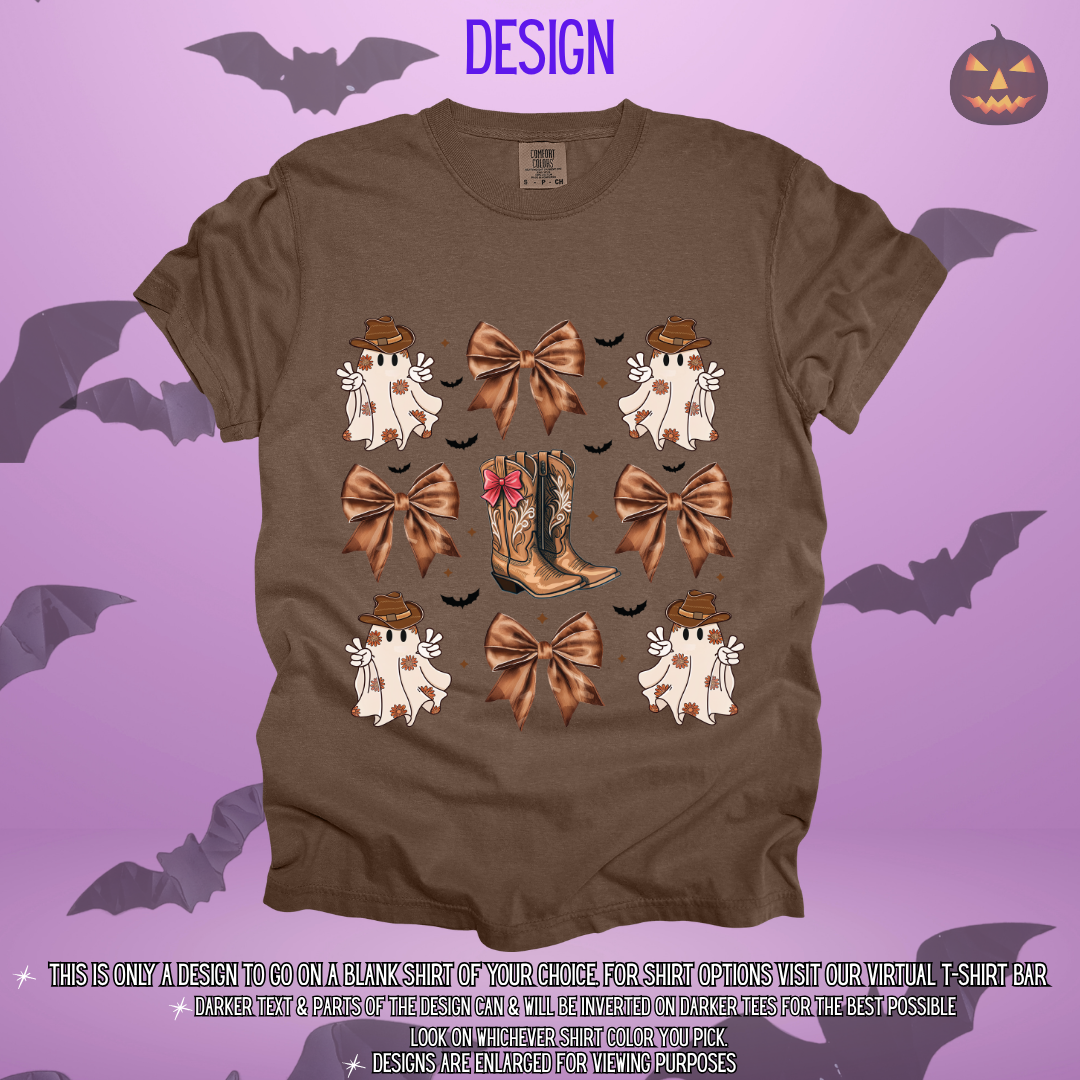 Western Ghost Coquette Design