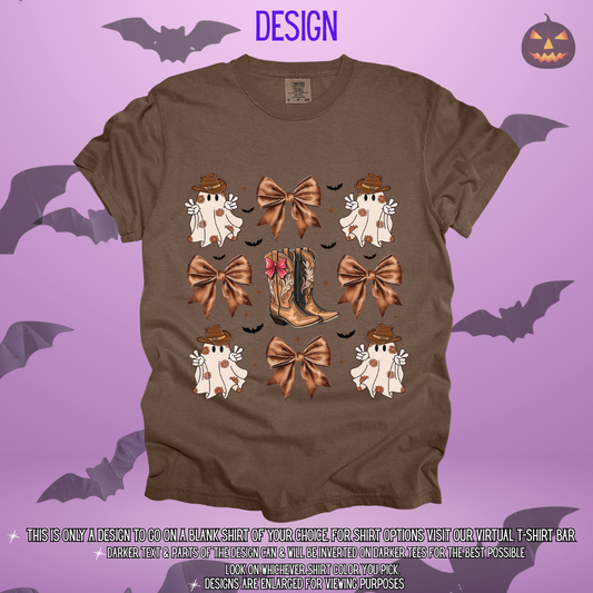 Western Ghost Coquette Design