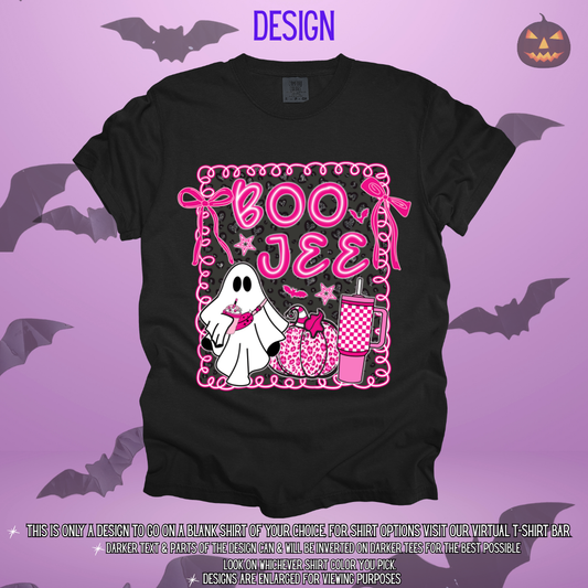 Boo Jee Neon Pink Design