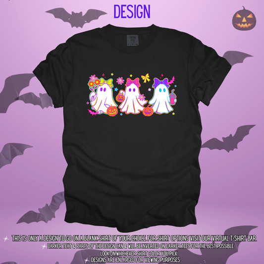 Three Girly Ghosts Design