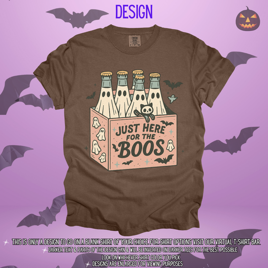 Here For The Boos Design