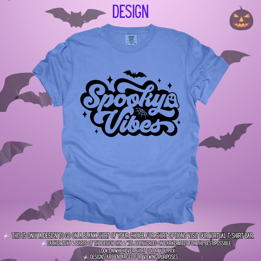 Simple Spooky Vibes Design