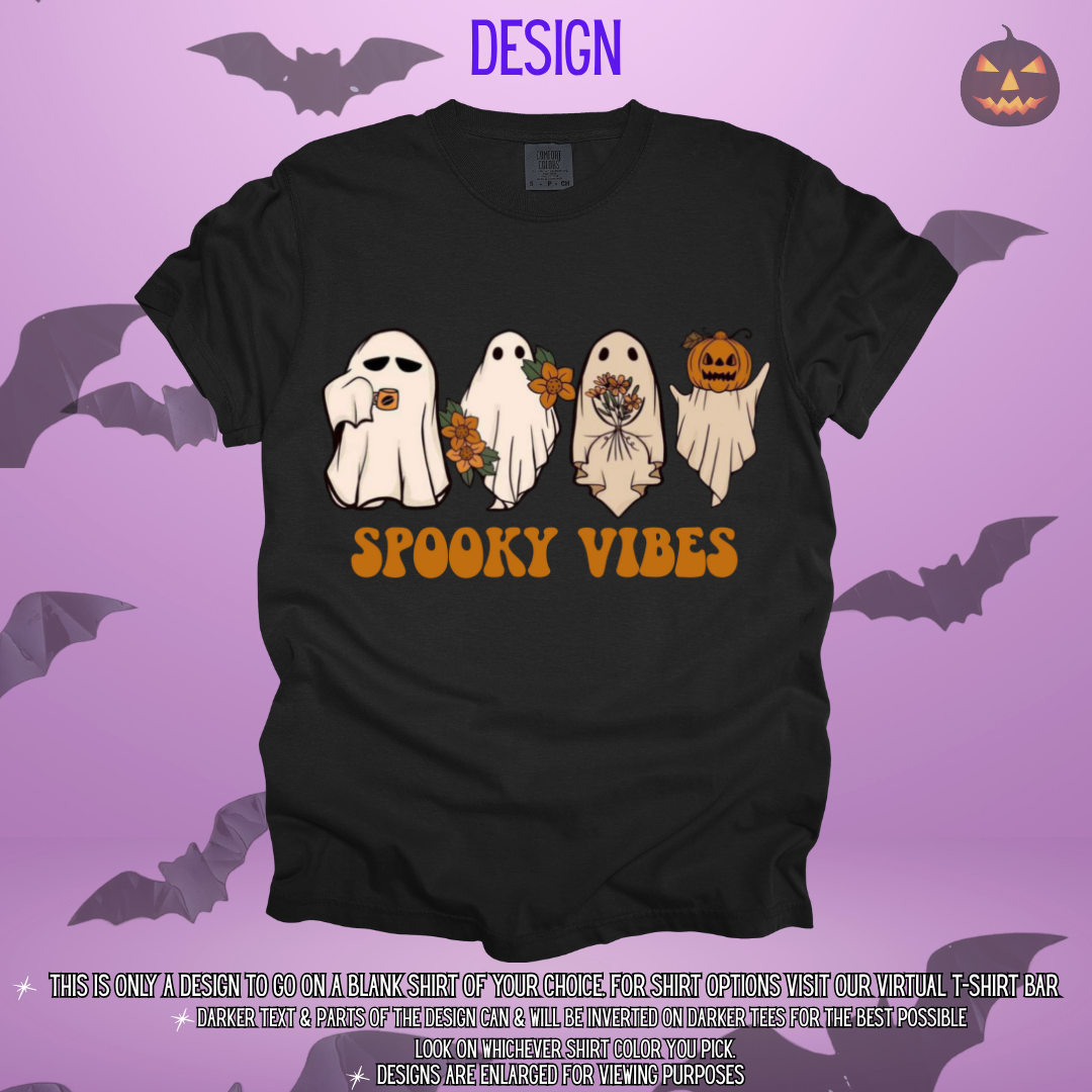 Spooky Ghost Vibes Design