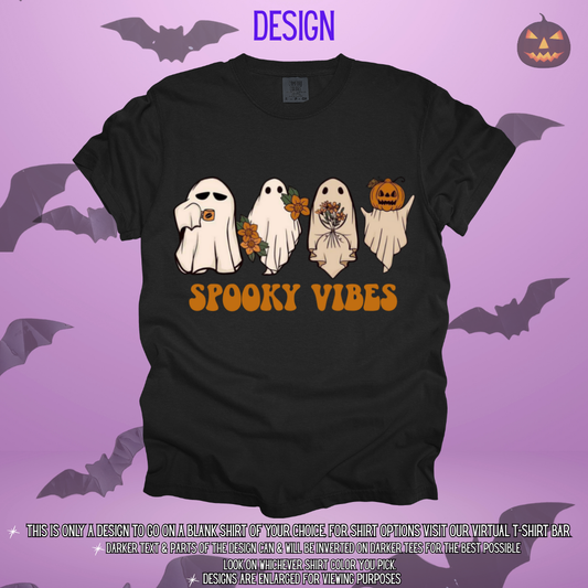 Spooky Ghost Vibes Design