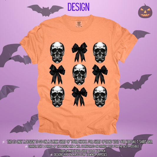 Skull Coquette Design