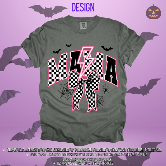 Rock n Roll Halloween Mama Design