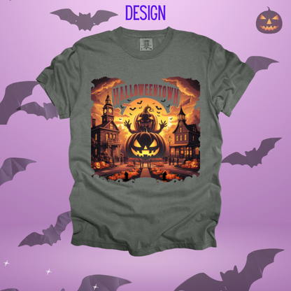 Town of Halloween Full Scene Design