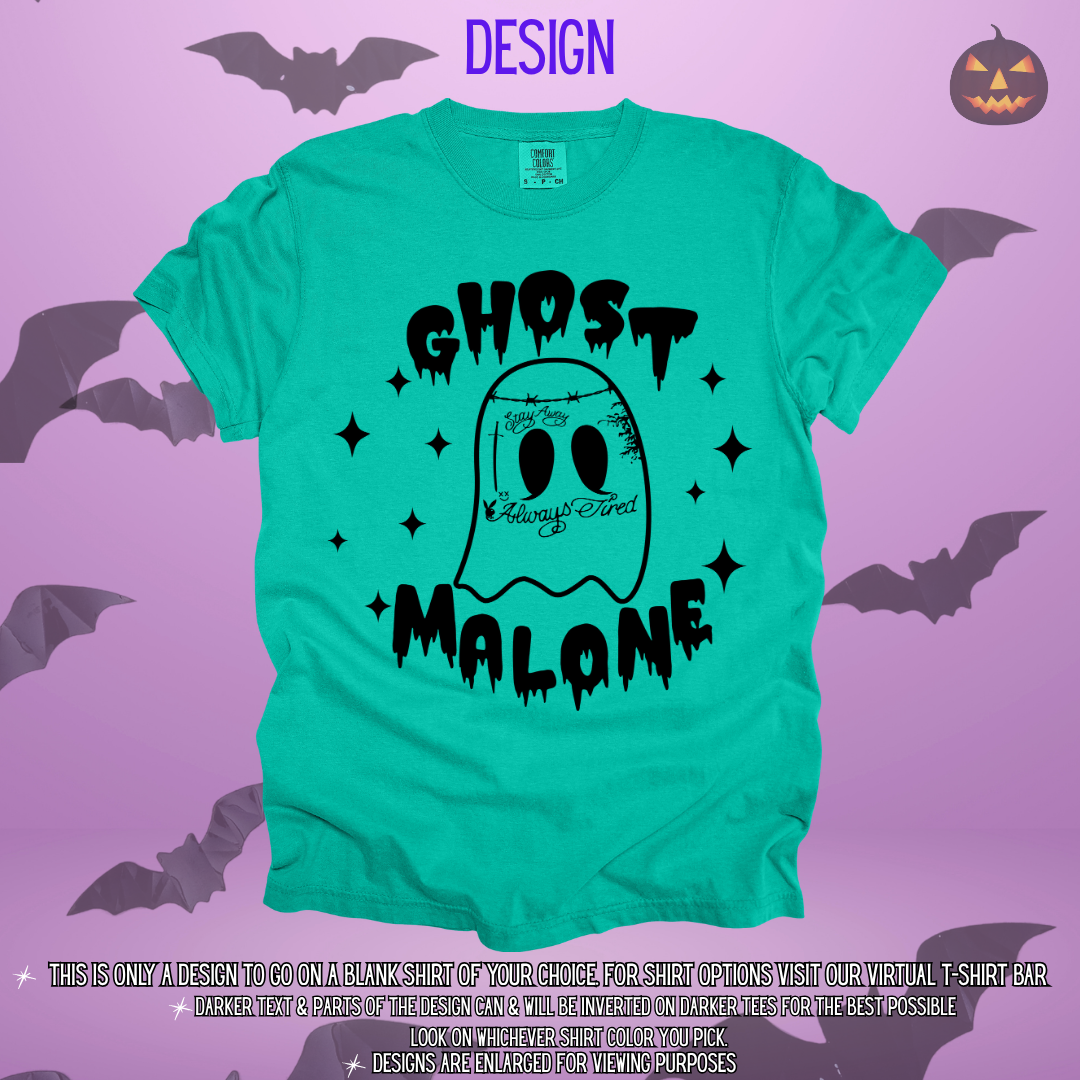 Tattoo'd Ghosty Design