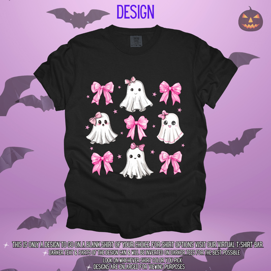 Pink Ghost Coquette Design