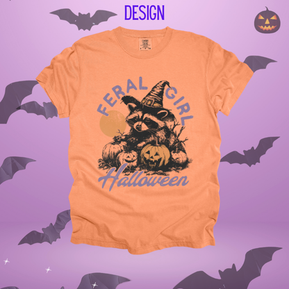 Feral Girl Halloween Design