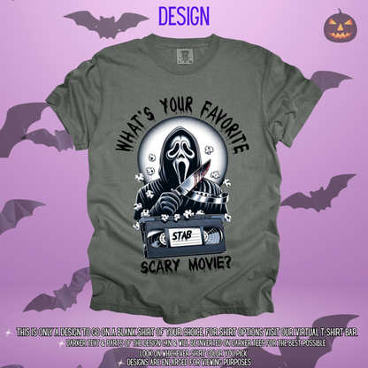 Favorite Scary Movie Design