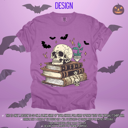 Spooky Books Design