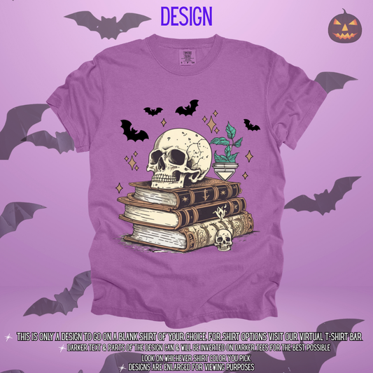 Spooky Books Design