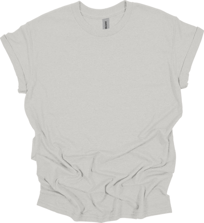 Adult Blank T-Shirt: Gildan Dry Blend