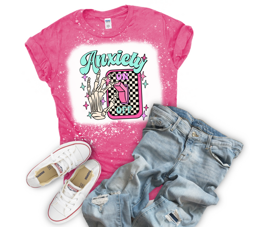 Anxiety Switch Graphic Tee |Medium|