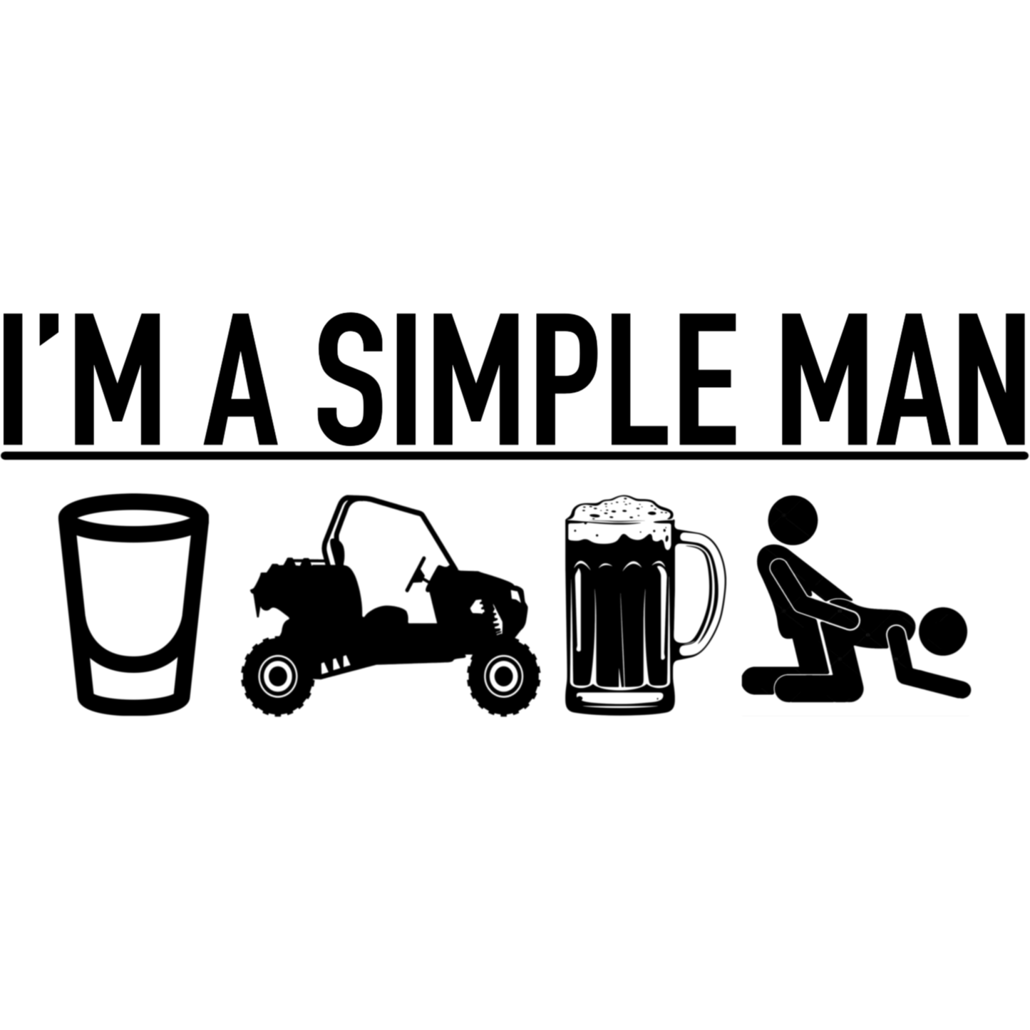 TSR Simple Man Decal