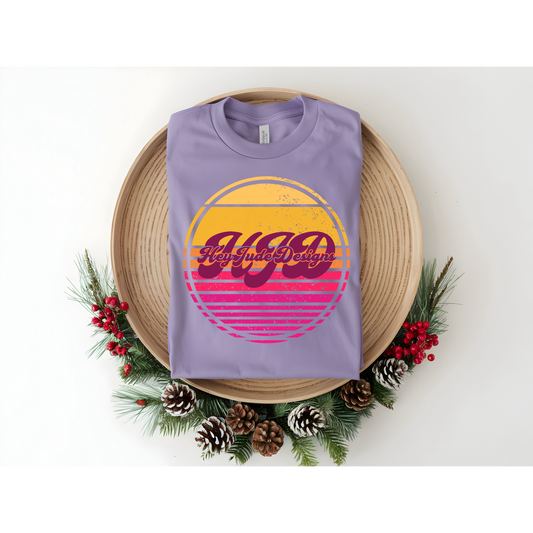 HJD Purple Sunset Design