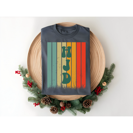 HJD Retro Rainbow Design