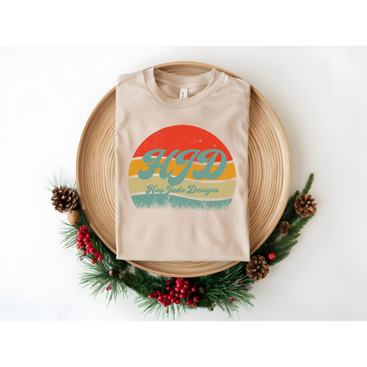 HJD Retro Sunset Design