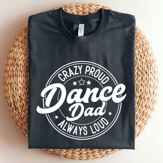 Proud Dance Dad Graphic Tee