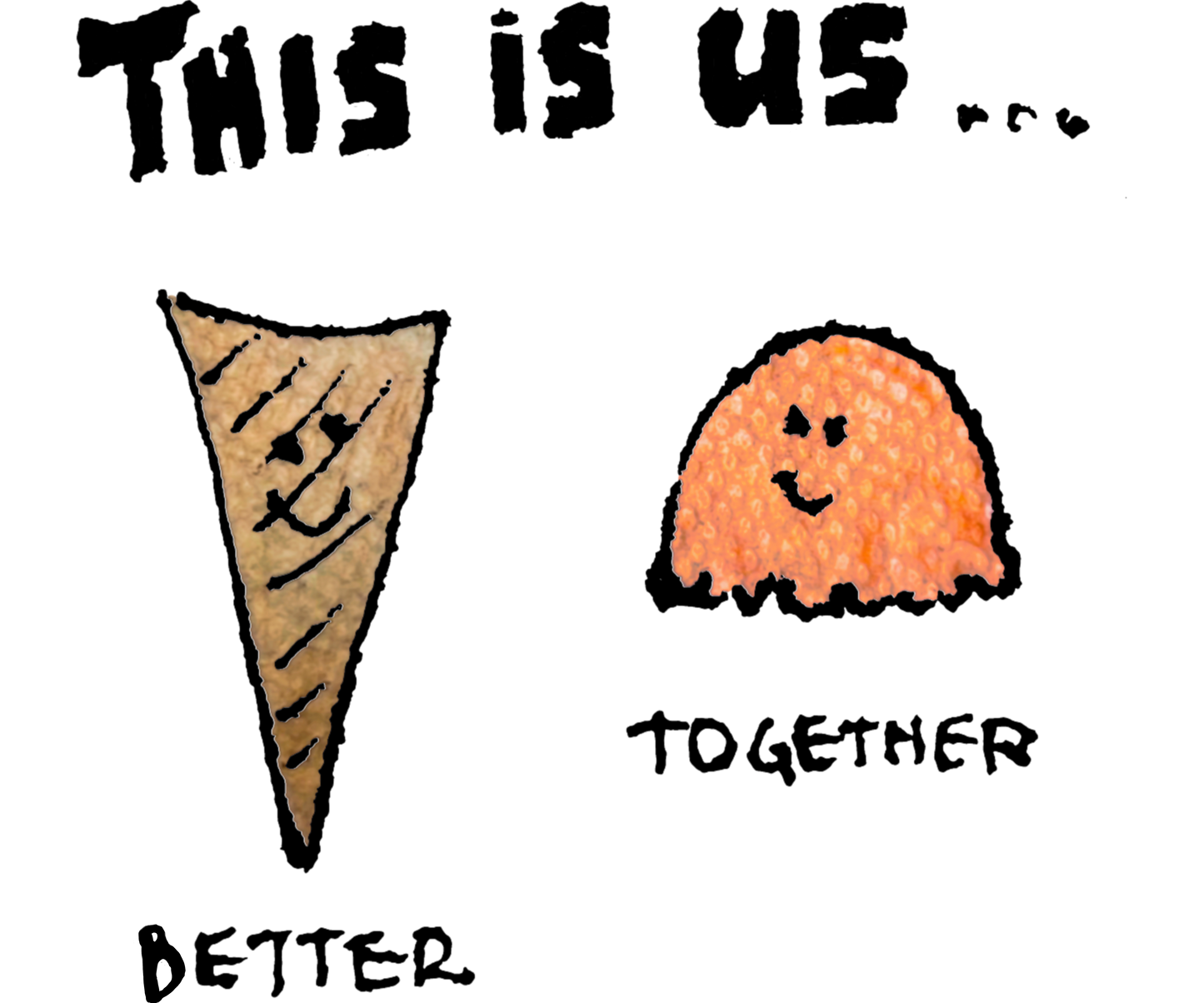Morning Napkins - This is Us Ice Cream Design
