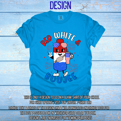Red, White, Boujee Design