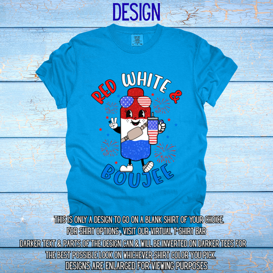 Red, White, Boujee Design