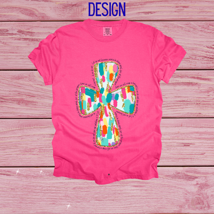 Colorful Cross Design