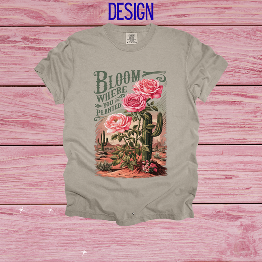 Bloom Where You're Planted Design