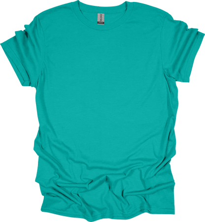 Adult Blank T-Shirt: Gildan Dry Blend