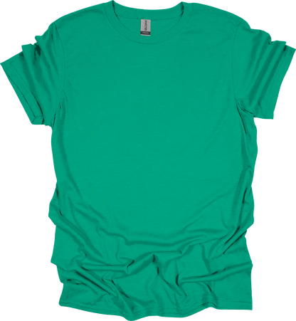 Adult Blank T-Shirt: Gildan Dry Blend