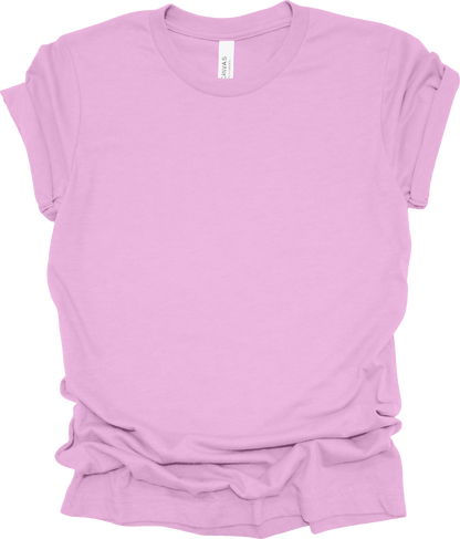Adult Blank T-Shirt: Bella Canvas Jersey